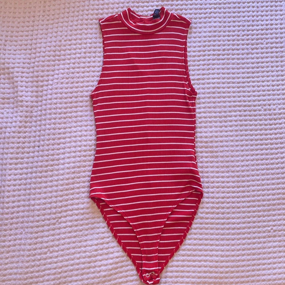 Forever21 mock neck bodysuit - size S